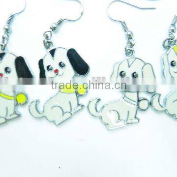 dog shape earring