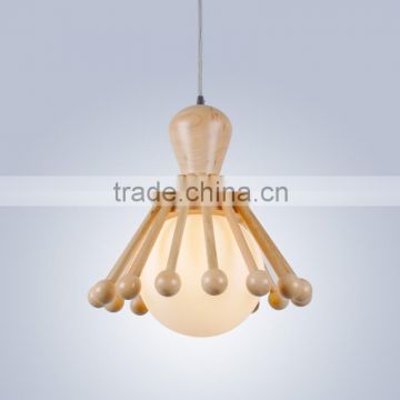 Stylish Modern wooden lamp, wooden hanging lamp, wooden pendant light