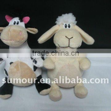 cute soft plush cow/sheep