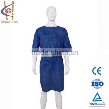 Anti-alcohol Healthy Patient Gown for disposable usage