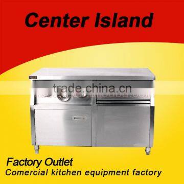 Kitchen island,assembled kitchen islands,commercial stainless steel kitchen center island