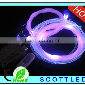 LED Fiber Optic String; fiber optic light 3mm;150m rgb fiber optic light kit