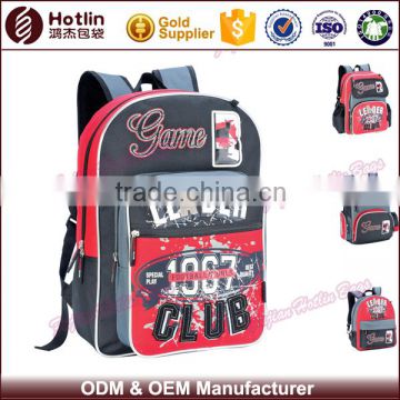 backpack school bag red wholesale teenager rucksack