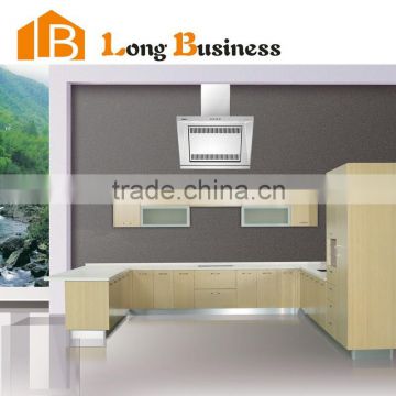 LB-DD1036 Anji wholesale bamboo waterproof kitchen cabinets with french style