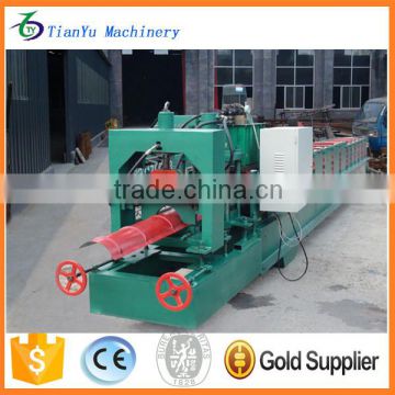 cold steel plate bending machine for roofing ridge