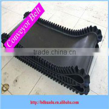 NN Multi- Ply wave-shape corrugated rubber belt conveyor