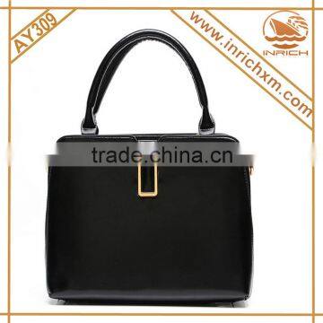 Women fashion handle silicon lady handbag