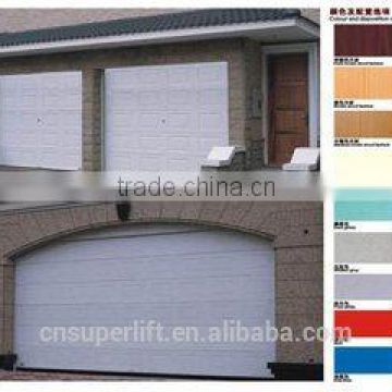 Whole sales automatic garage door/insulated flat garage door/plain door