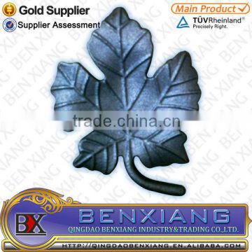 hot selling popular wrought casting iron leaf