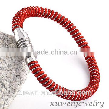 nylon bracelet with stainless steel magnetic clasp                        
                                                Quality Choice