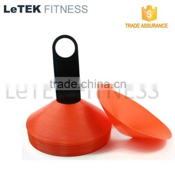 Plastic Colorful Fitness Training Cone For Sport Football Marker Saucer Cone