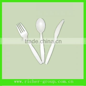 rubber handle putty knife ,plastic fork knife and spoon ,food knife