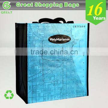 Hot sale recycle reuse portable promotional bag