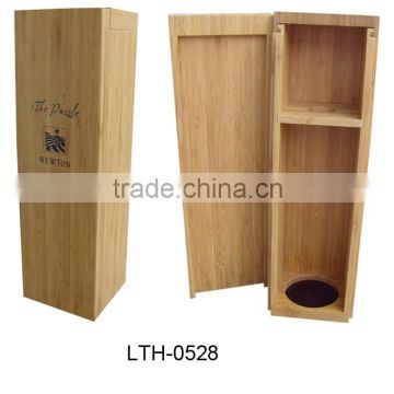 natural wooden wine packing box supply