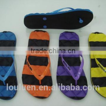 663 LOULUEN Cheap Wholesale EVA PVC Ladies Flip Flops Manufacturer