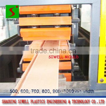 WPC wide large size door hollow panel mould/die tool