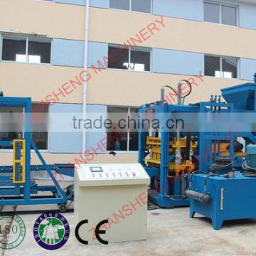 capacity paving brick making machine fqt 6-15 for equipment for the production of blocks