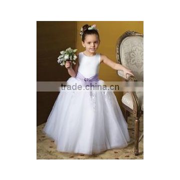 Colorful Flower Girl Dress or girl flower fancy dress competition or frozen elsa dress wholesale child clothe flower girl dress