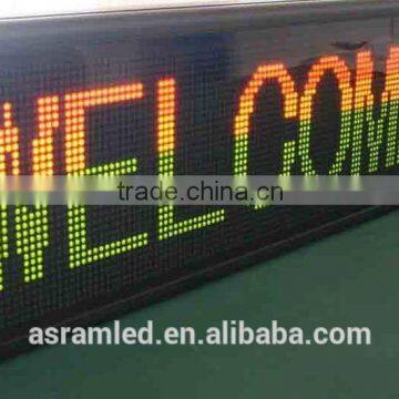 Outdoor running direction electronic traffic road signs led message display board
