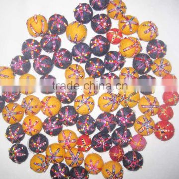 Beads Embroidery Felt balls