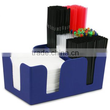High quality customized plastic napkin holder bar caddy