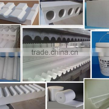 vacuum formed ceramic fiber products, special shaped ceramic fiber products, refractory ceramic fiber product