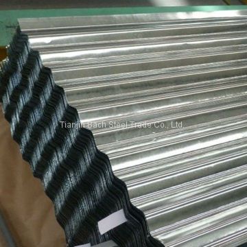 SGCH SGS sea blue/white/red color small wave corrugated steel sheet for roof and wall