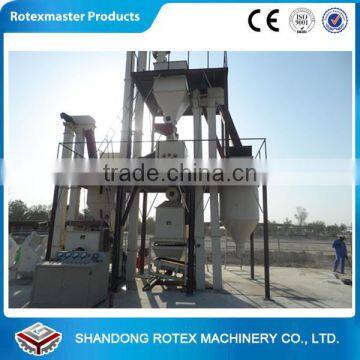 Complete feed pellet production line animal feed processing machinery