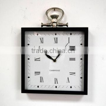 Metal simple style wall clock