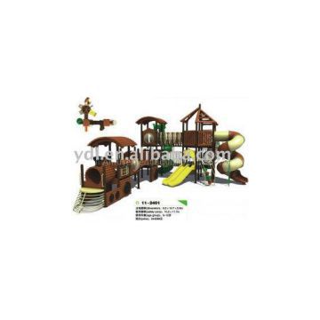 Children Plastic Outdoor Playground (CE approval)