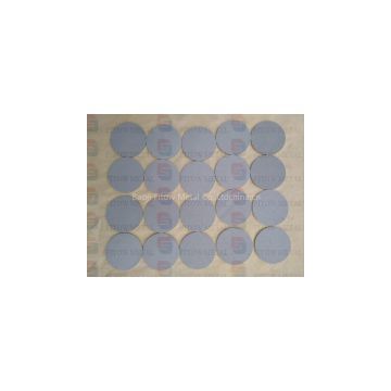 2015 Top quality Titanium Micropore Sintered Metal Filter Plate Baoji manufacturer