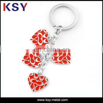 2016 now hight quatity plating engraved metal keychain