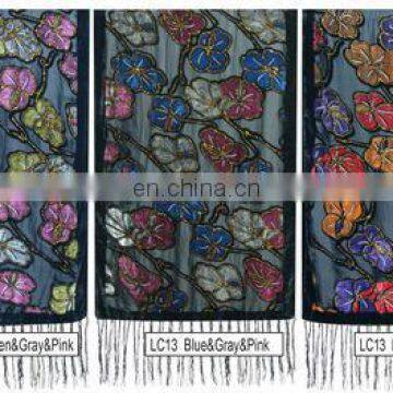 2015 NEW velvet scarf 175*55cm