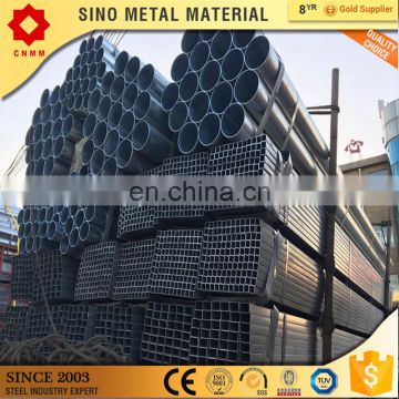 erw and galvanized pipe balck square iron pipe building materials erw black tubes
