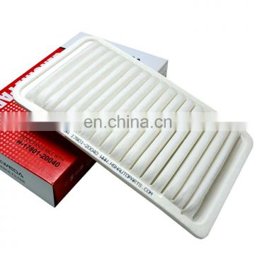 Lower price Super Power Flow Element Air Filter 17801-22040 for Japanese Car Parts