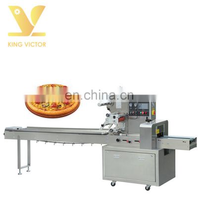 Automatic frozen pizza food packaging packing machine