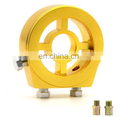 Adapter for general purpose oil temperature gauge and pressure gauge for automobile modification instruments