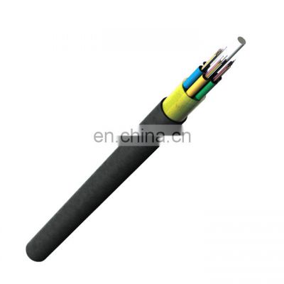 ADSS 12 Core Aerial Fiber Optic Cable All Dielectric Self Support Single Jacket