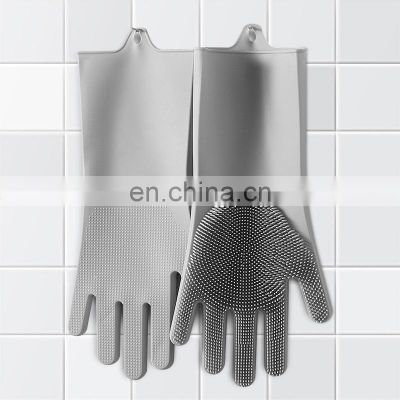 Household  Bathroom Use Bath Rubber Safety Pet Grooming Gloves