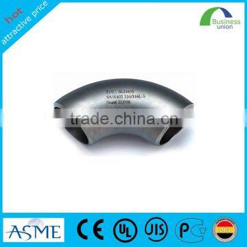 large size carbon steel seamless elbow A234 WPB pipe fitting tube