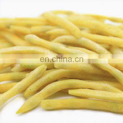 Sinocharm Frozen vegetable New Crop ISO Certified Crisp Tasty Nutritious IQF Frozen Whole Yellow Wax Bean