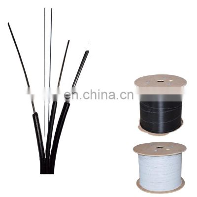 Factory GJFXH GJXH steel wire strength 1.2.4.6.8.12 core g657a lszh ftth drop fiber optic cable