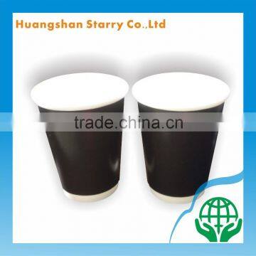 A mass of Double Wall Cheap Black Paper Cup