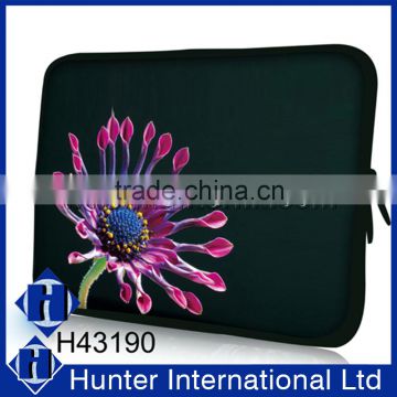 Factory Price Dark Blue Floral Neoprene Case