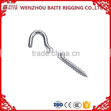High Quality Cup Hook With Thread/ Zinc Plated Cup Hook With Thread