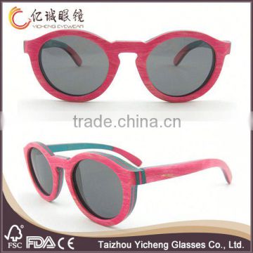 China 2015 Custom Polarized Wood Sunglasses