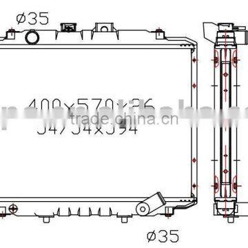 auto radiator(suitable for: Grace 98-/H 100 MT)