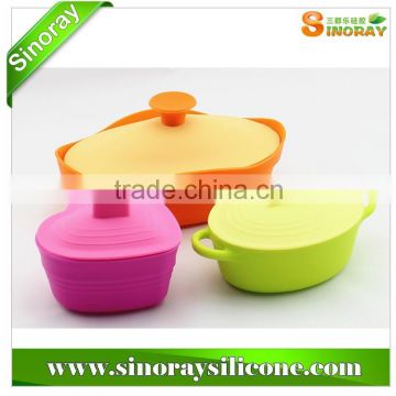 2015 Hot Selling Products new style cute silicone bowls
