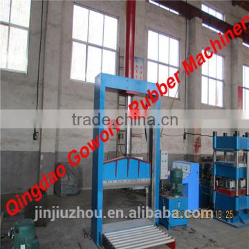 Vertical rubber cutter machine mainly using for cutting soft rubber sheet