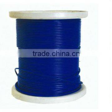 Manufacture for 7X7 PVC Covered Steel Wire Rope/ Steel Cable